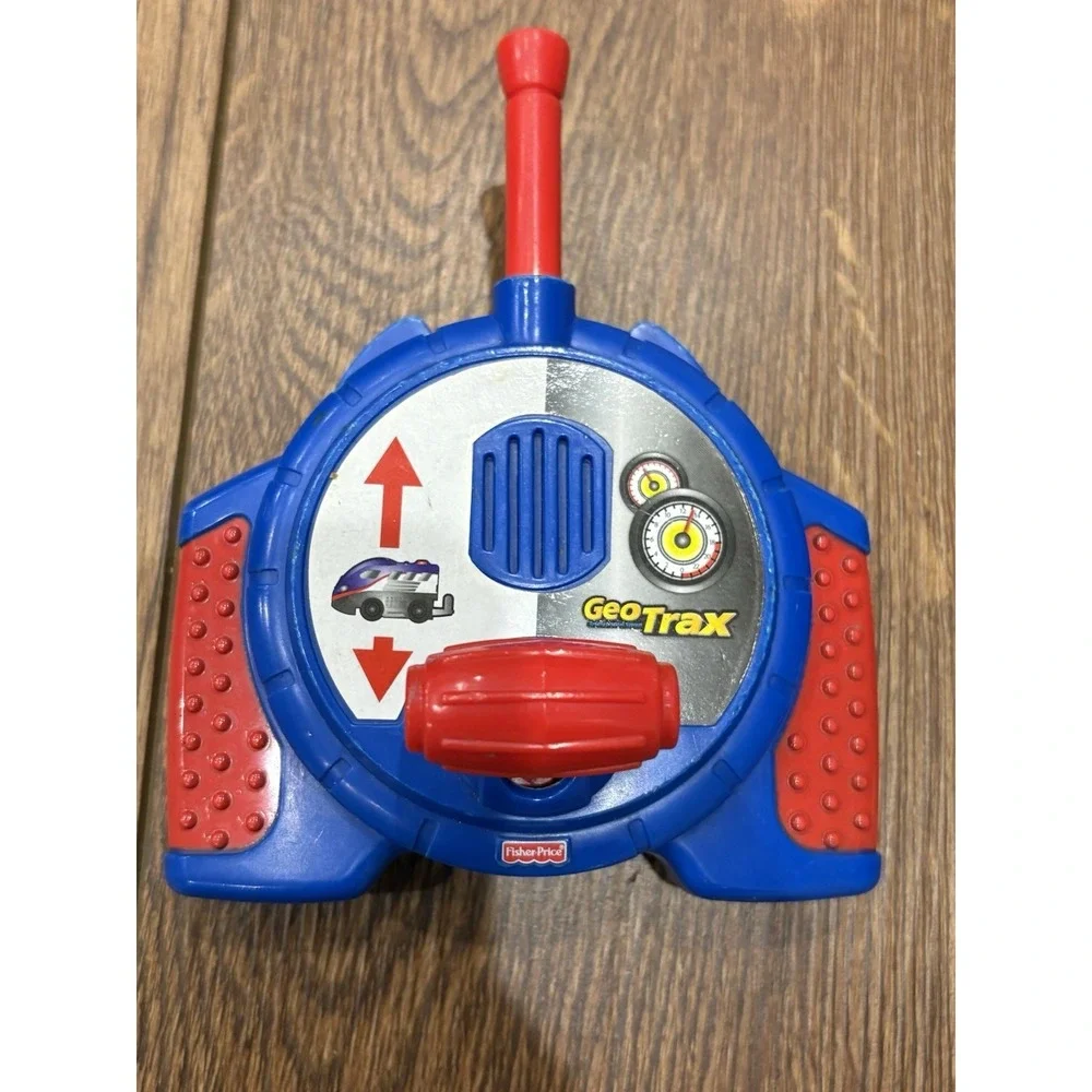 Geotrax Blue Stand Alone Aero & Eric Train Engine Remote 2006 Works Fisher Price
